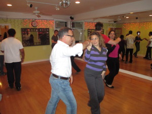 Salsa dancing classes in Brooklyn.