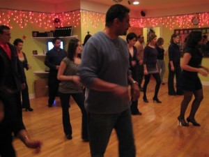 Group salsa classes in NYC