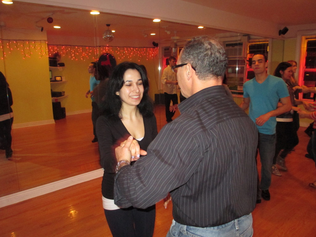 Fidan And Ray Doing Salsa In Flatbush Dance Fever Studios Brooklyn