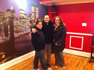 Francis, Martha and Noelia at Dance Fever Studios Park Slope location.