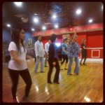 Free salsa class at Dance Fever Studios Park Slope location.